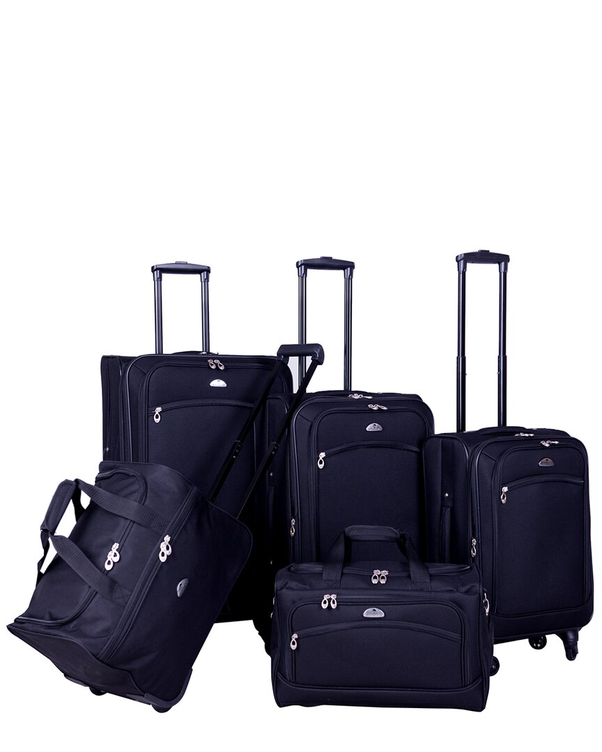 American Flyer South West Collection 5pc Luggage Set
