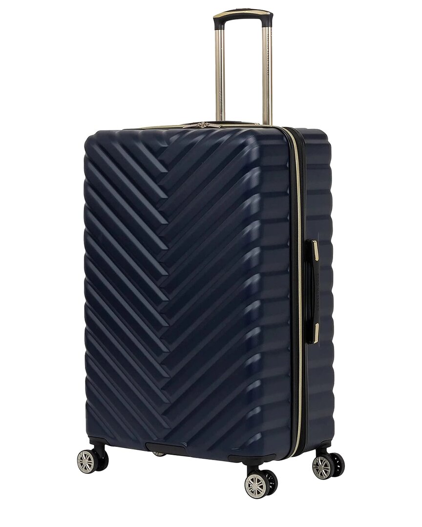 Shop Kenneth Cole Reaction Madison Square 24in Luggage In Blue