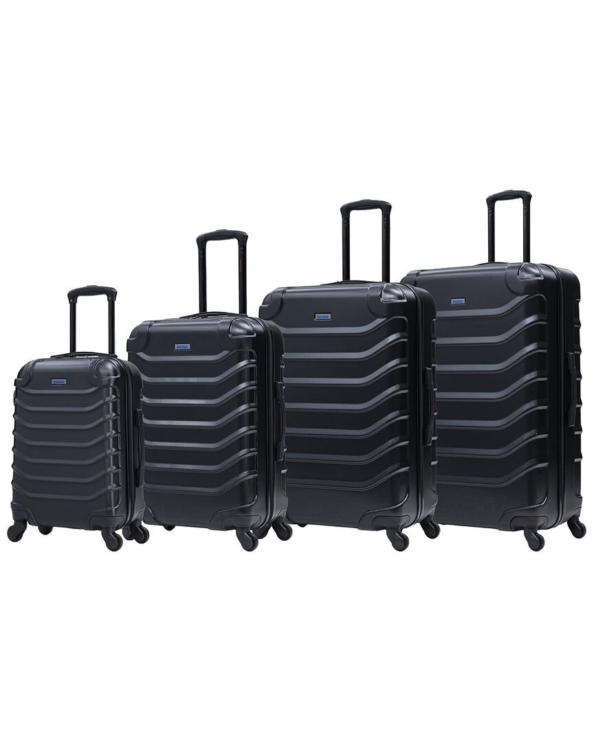 Inusa Endurance Lightweight Hardside 4pc Set In Black