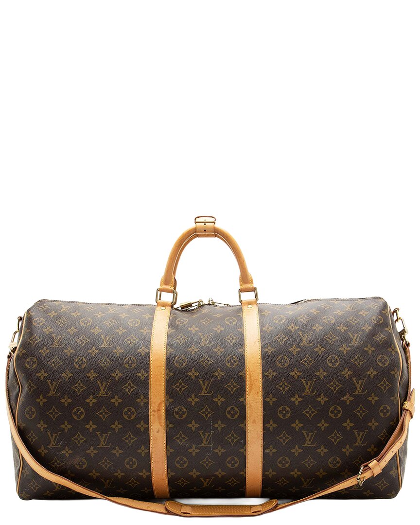 Pre-owned Louis Vuitton Vintage Monogram Canvas Keepall Bandouliere 60 Duffle (authentic  Pre-loved)
