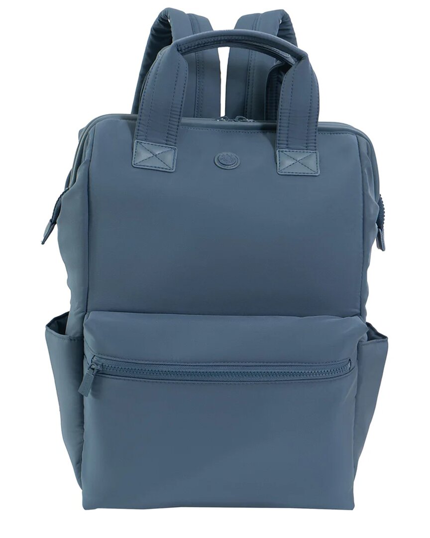 Max Studio The Elise Sport Nylon 18in Workbook Backpack In Blue