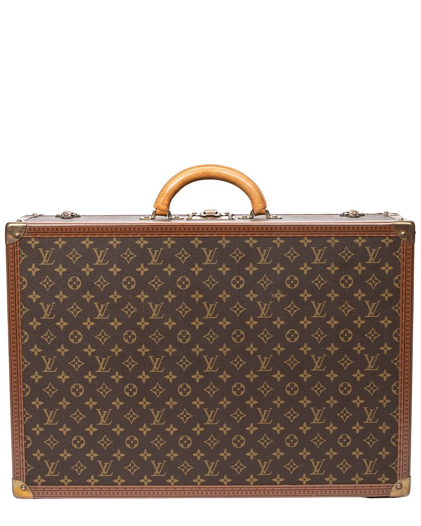Pre-owned Louis Vuitton Brown Monogram Canvas Bisten 60 (authentic Pre-loved)