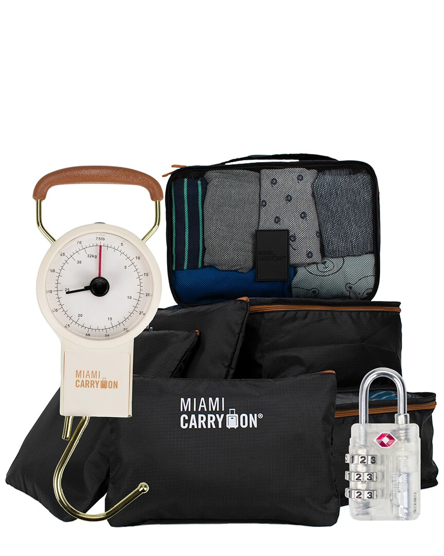 Miami Carryon Essential Travel Kit Combo In Black