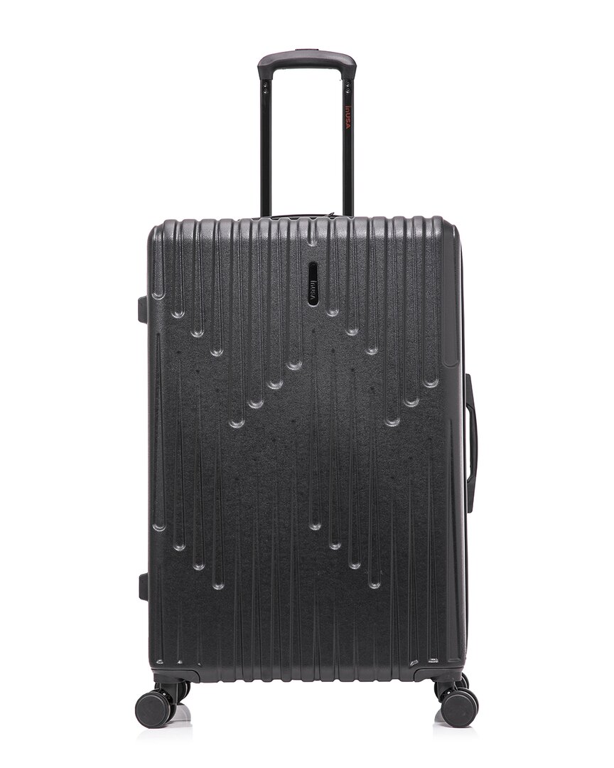 Shop Inusa Drip Lightweight Hardside Spinner Luggage 28 In Black