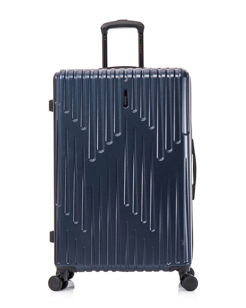 Shop Inusa Drip Lightweight Hardside Spinner Luggage 28 In Blue