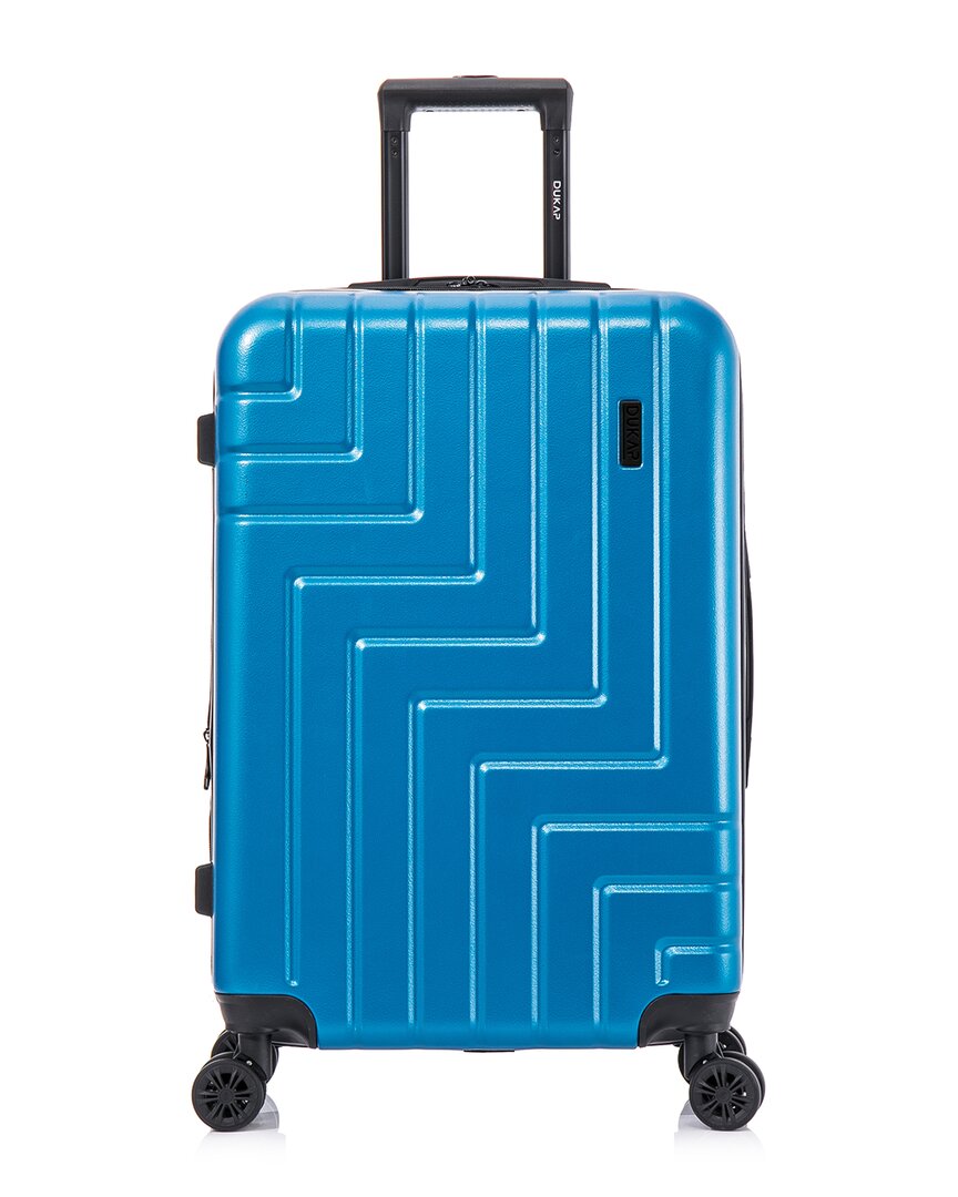 Shop Dukap Zahav Lightweight Expandable Hardside Spinner Luggage 24 In Blue