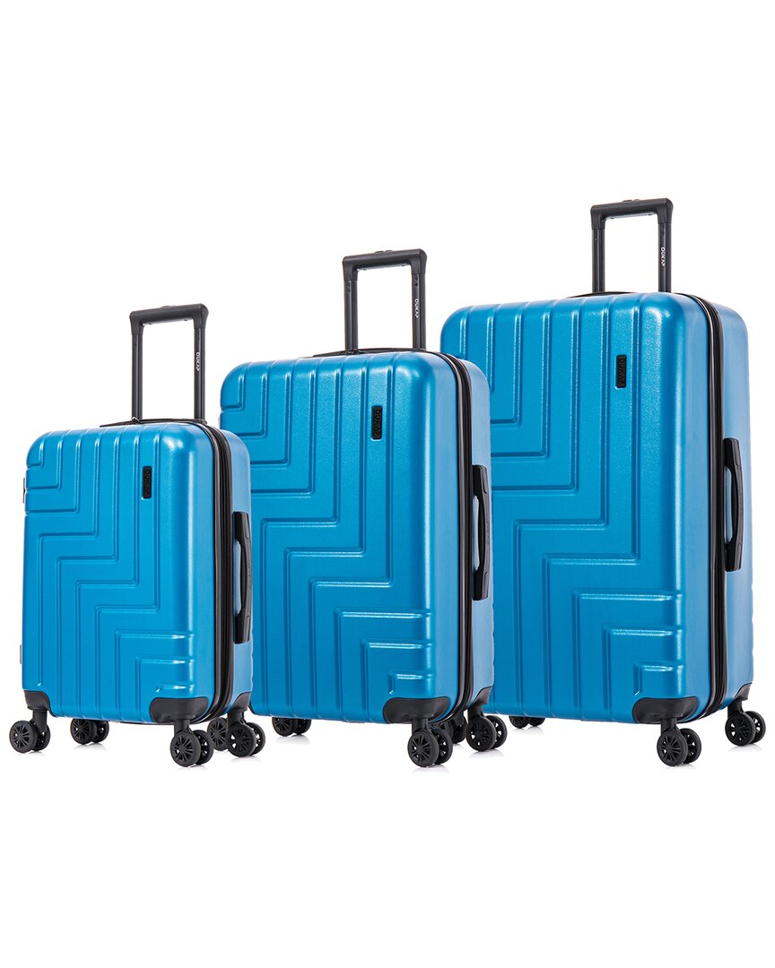 Shop Dukap Zahav Lightweight Expandable Hardside Spinner 3pc Luggage Set