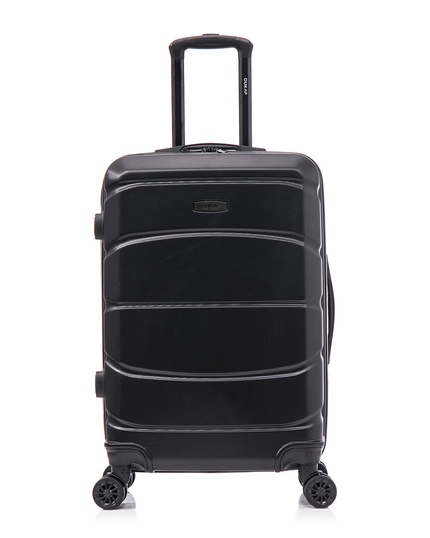 Shop Dukap Sense Lightweight Hardside Spinner Luggage 24 In Black