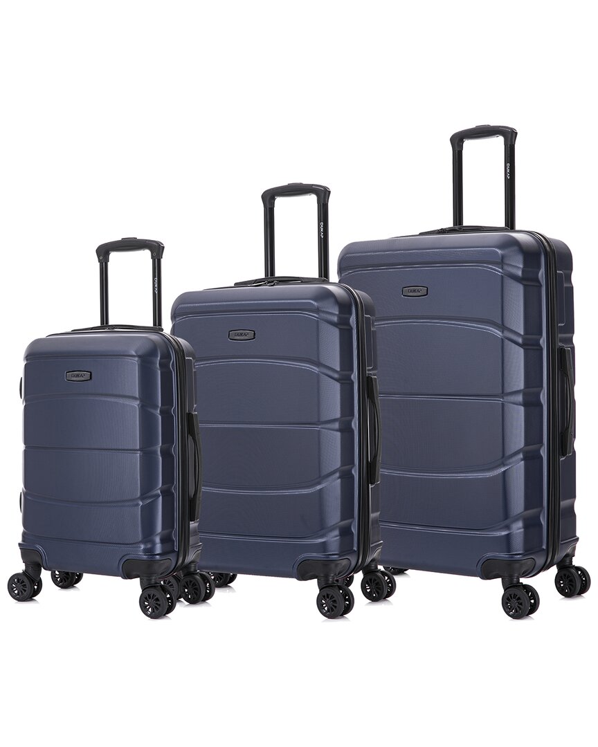Shop Dukap Sense Lightweight Hardside Spinner 3pc Luggage Set