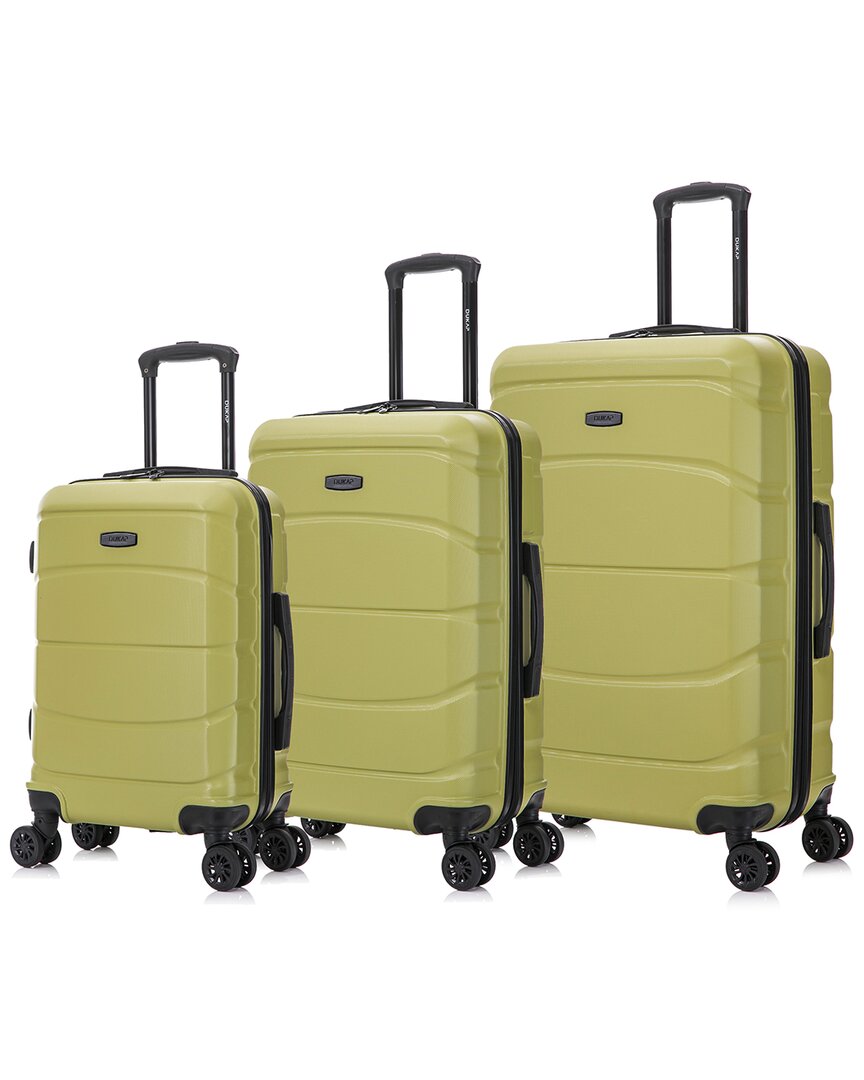 Shop Dukap Sense Lightweight Hardside Spinner 3pc Luggage Set