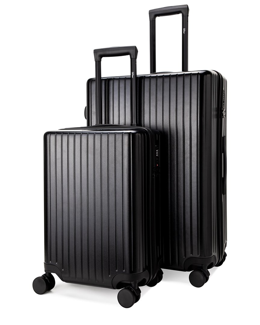 Miami Carryon Ocean 2pc Polycarbonate Spinner In Black
