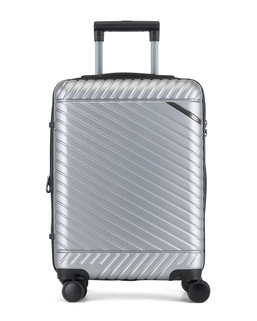 Bugatti Oslo 28in Large Hardside Expandable Luggage In Silver