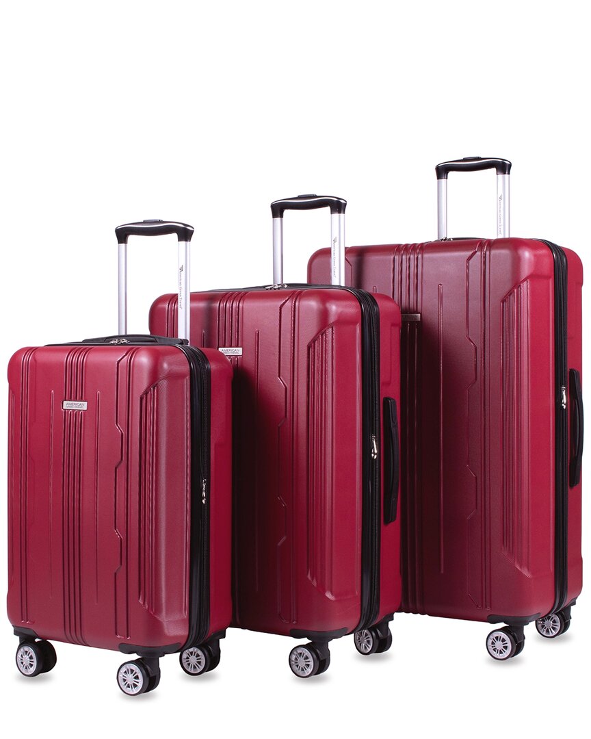 American Green Travel Santa Cruz 3pc Expandable Luggage Set