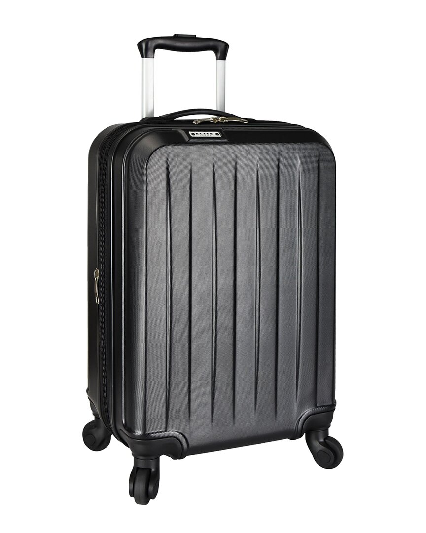 Elite Luggage Dori 20 Expandable Carry-on Spinner In Black