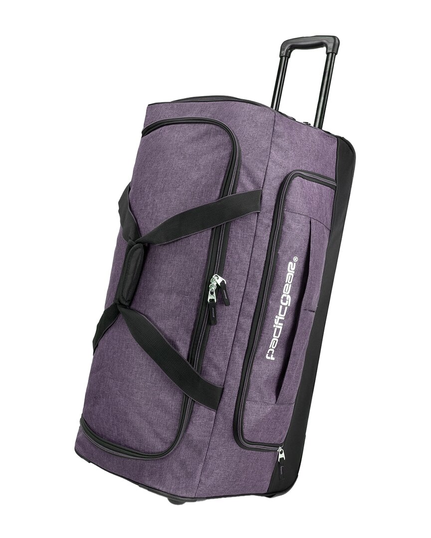 Shop Pacific Gear Keystone 30 Rolling Duffel Bag In Purple