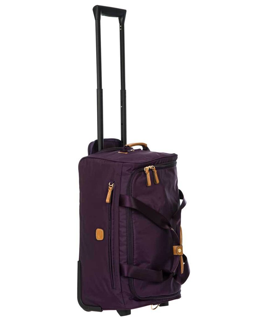 Bric's X-bag/ X-travel 21 Rolling Duffel Bag In Purple