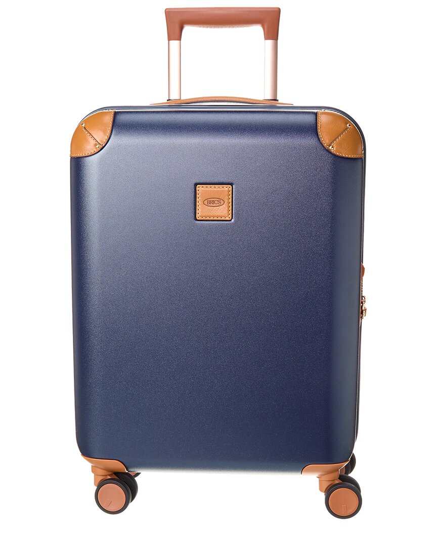 Shop Bric's Amalfi 21in Spinner Carry-on In Blue