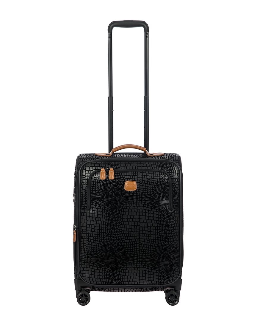 Shop Bric's My Safari 21in Expandable Spinner Carry-on In Black