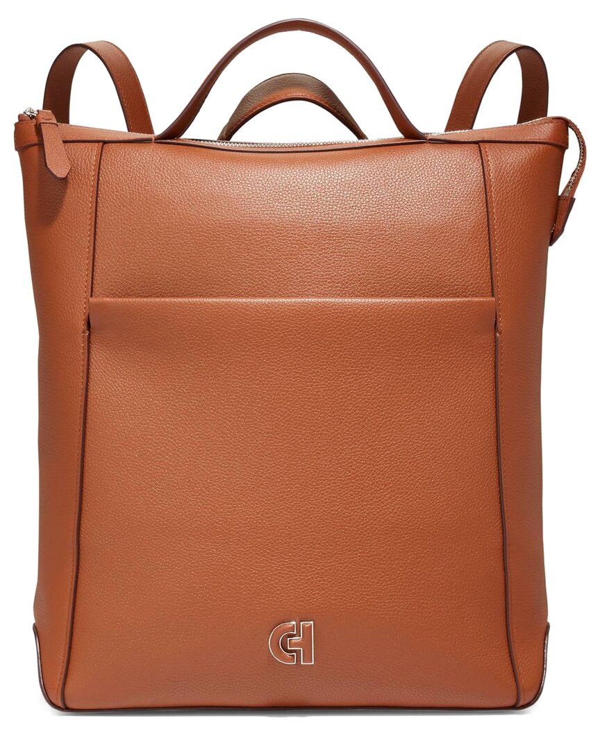Cole Haan Grand Ambition Convertible Backpack In Brown