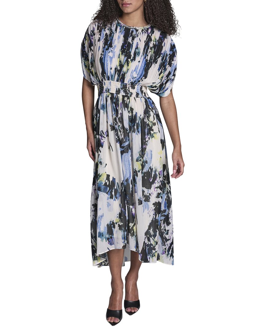 Bcbg High-low Dress In Multi