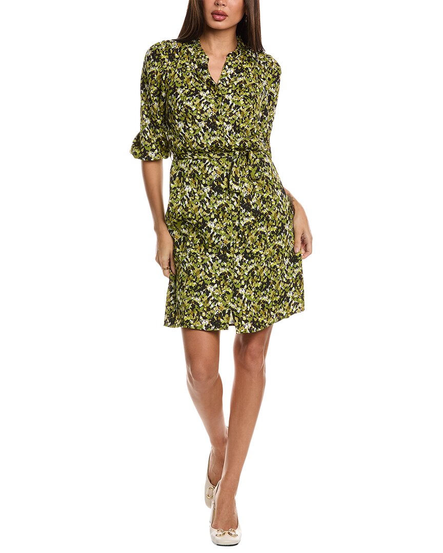 Nanette Lepore Nanette  Shirtdress In Green