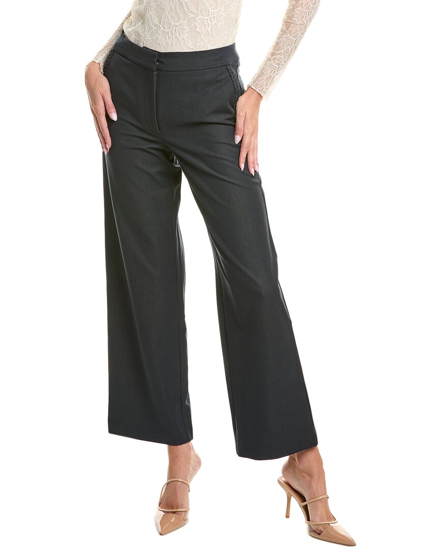 Nanette Lepore Nanette  Braided Pant In Blue