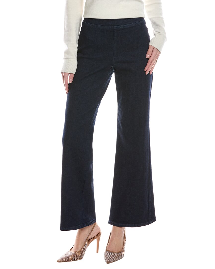 Shop Anne Klein Wide Leg Pant In Black