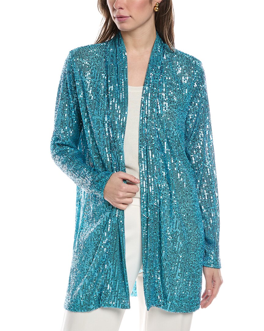 ANNE KLEIN ANNE KLEIN SEQUIN CARDIGAN