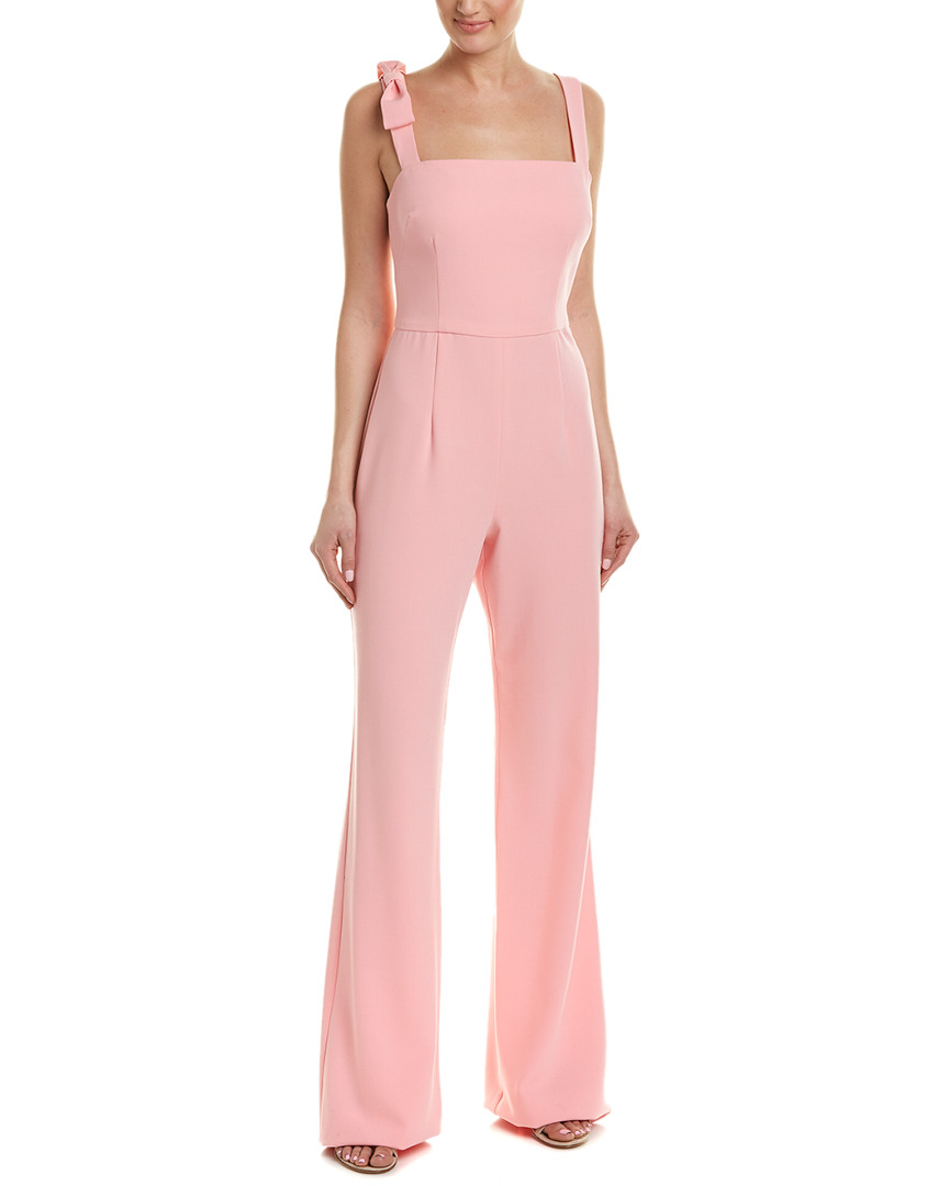 black halo pink jumpsuit