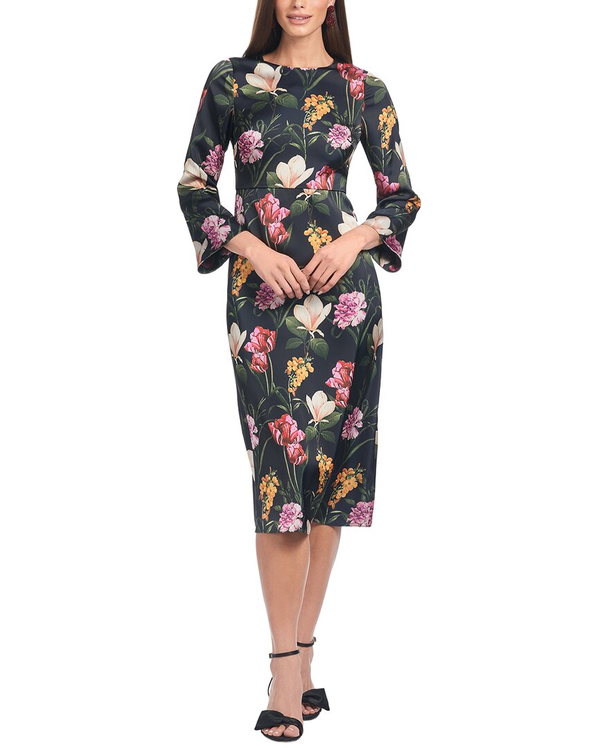 sachin & babi satin midi dress Sachin & Babi Melody Ruched-Bust Satin Midi Dress