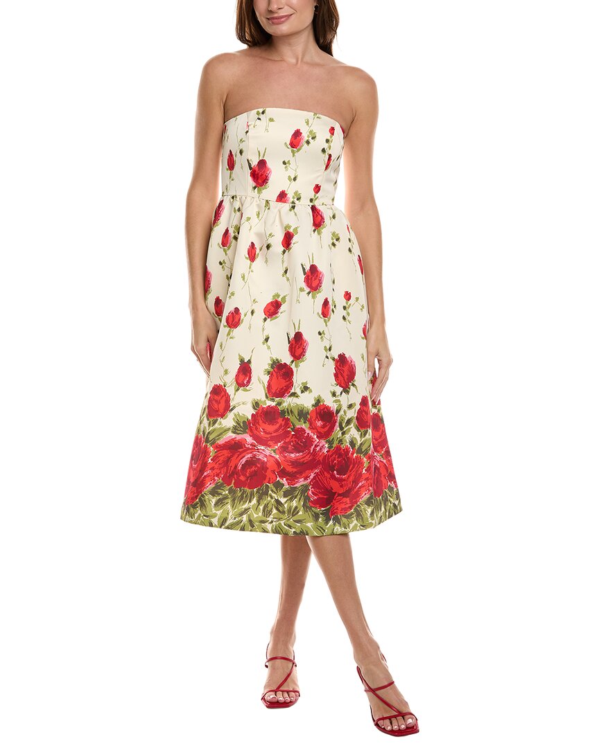 Flora Bea Nyc Sia Midi Dress In Multi