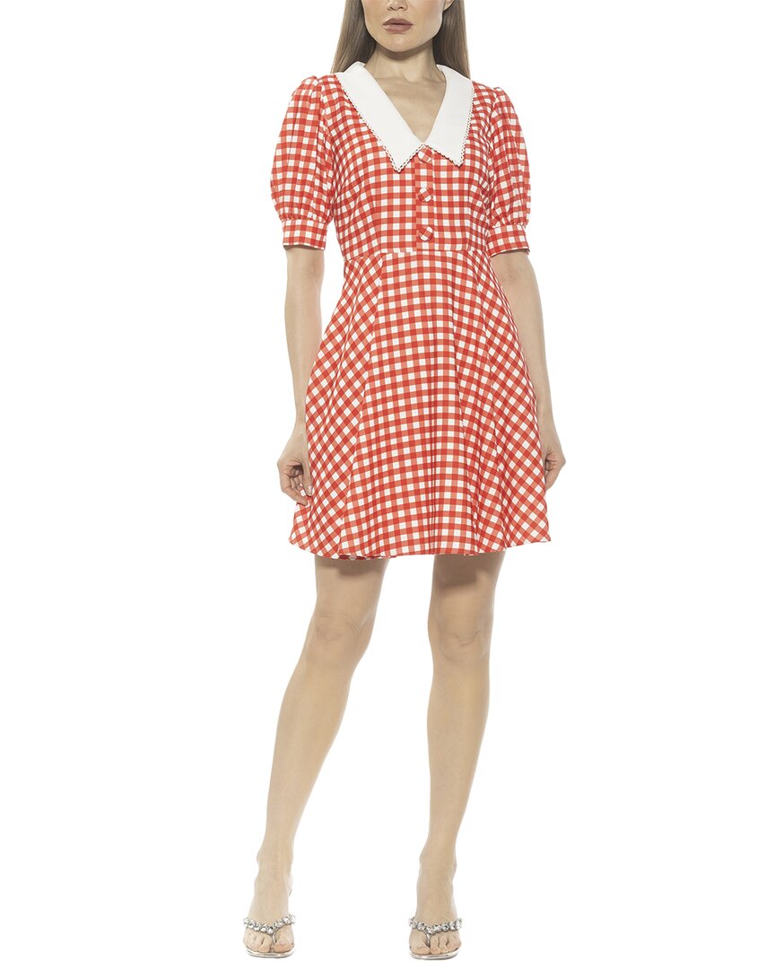 Alexia Admor Carys Fit & Flare Dress In Red