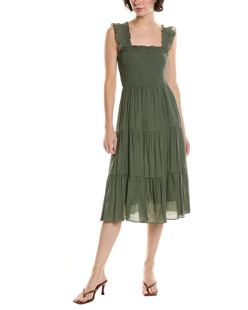 Nanette Lepore Midi Dress In Green