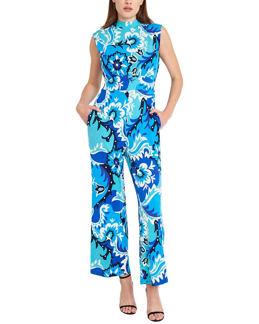 Donna Morgan Jumpsuit In Blue