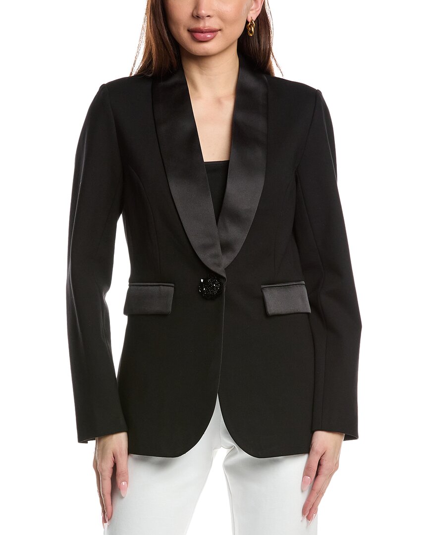 Flora Bea Nyc Charlene Blazer In Black