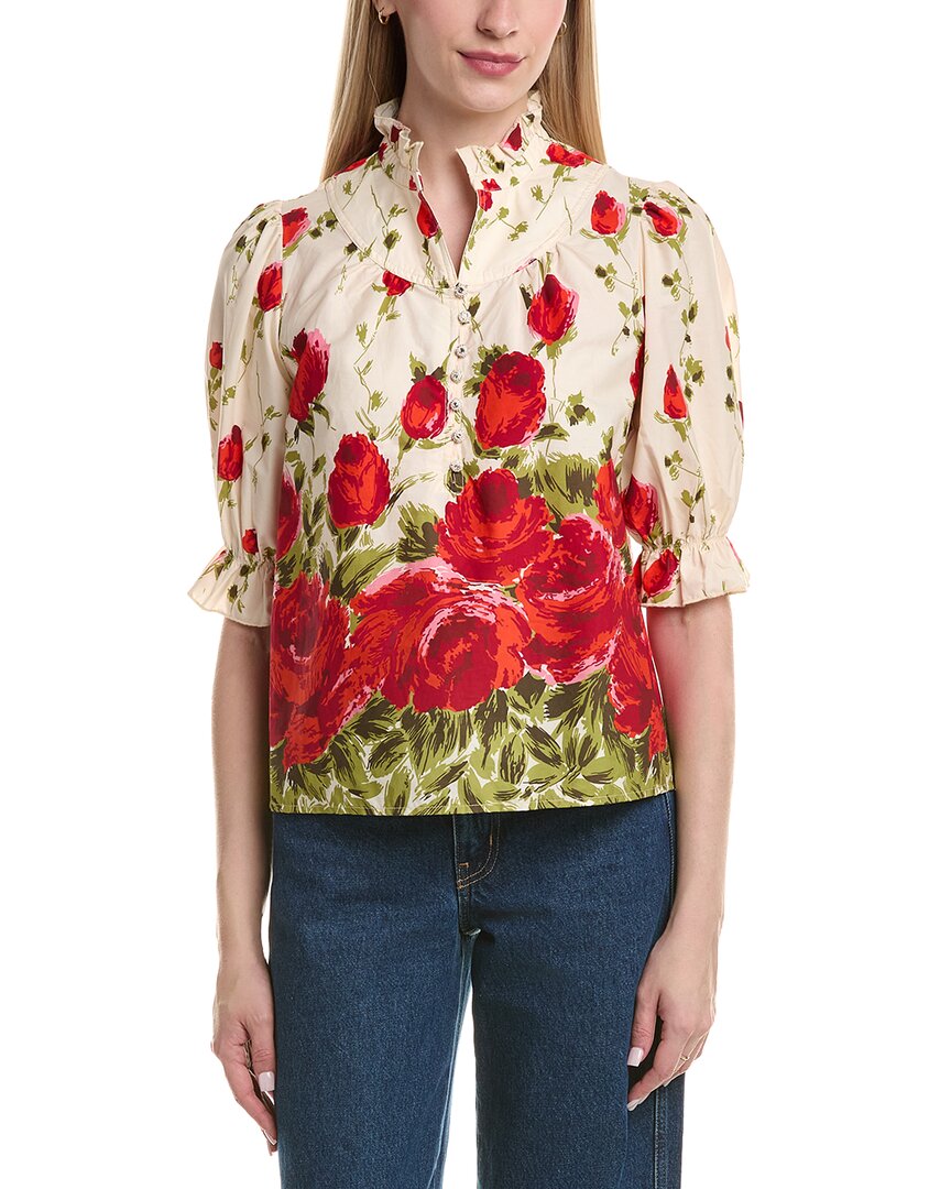 Flora Bea Nyc Edith Top In Multi