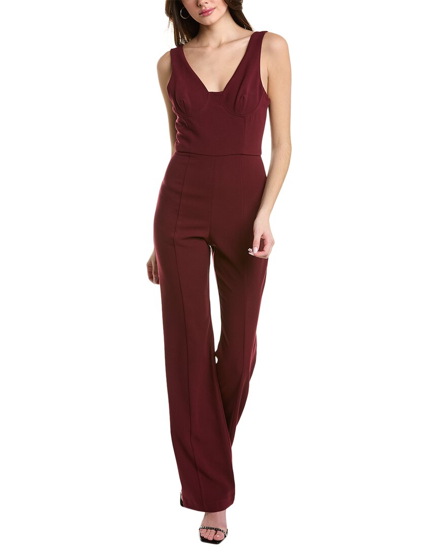 Black Halo Cullen Jumpsuit In Purple | ModeSens