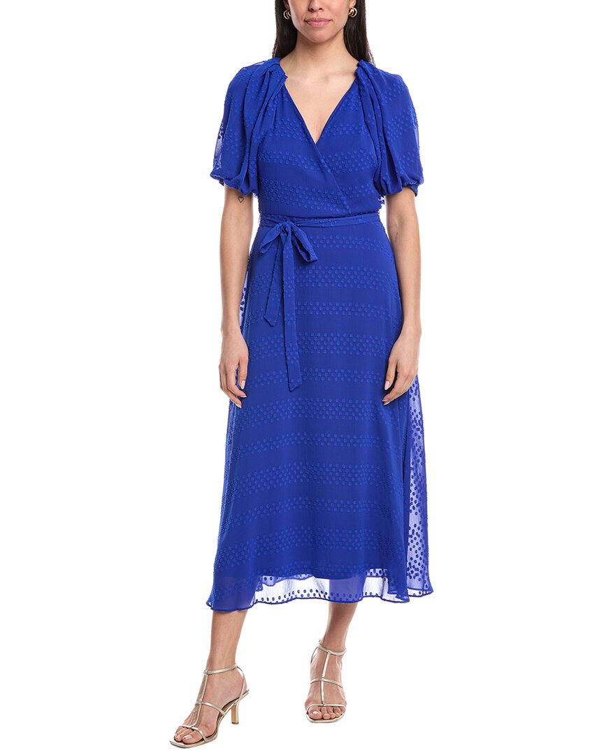 Maison Tara Maxi Dress In Blue