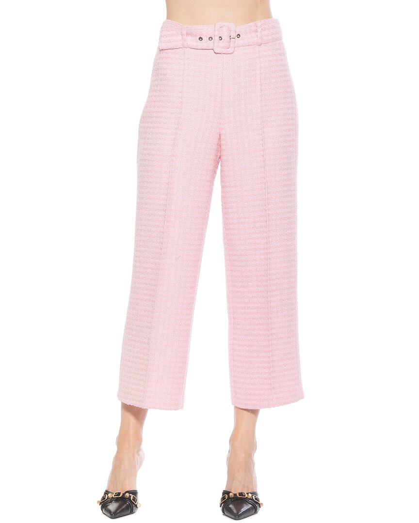 Alexia Admor Caden Tweed Wide Leg Pants