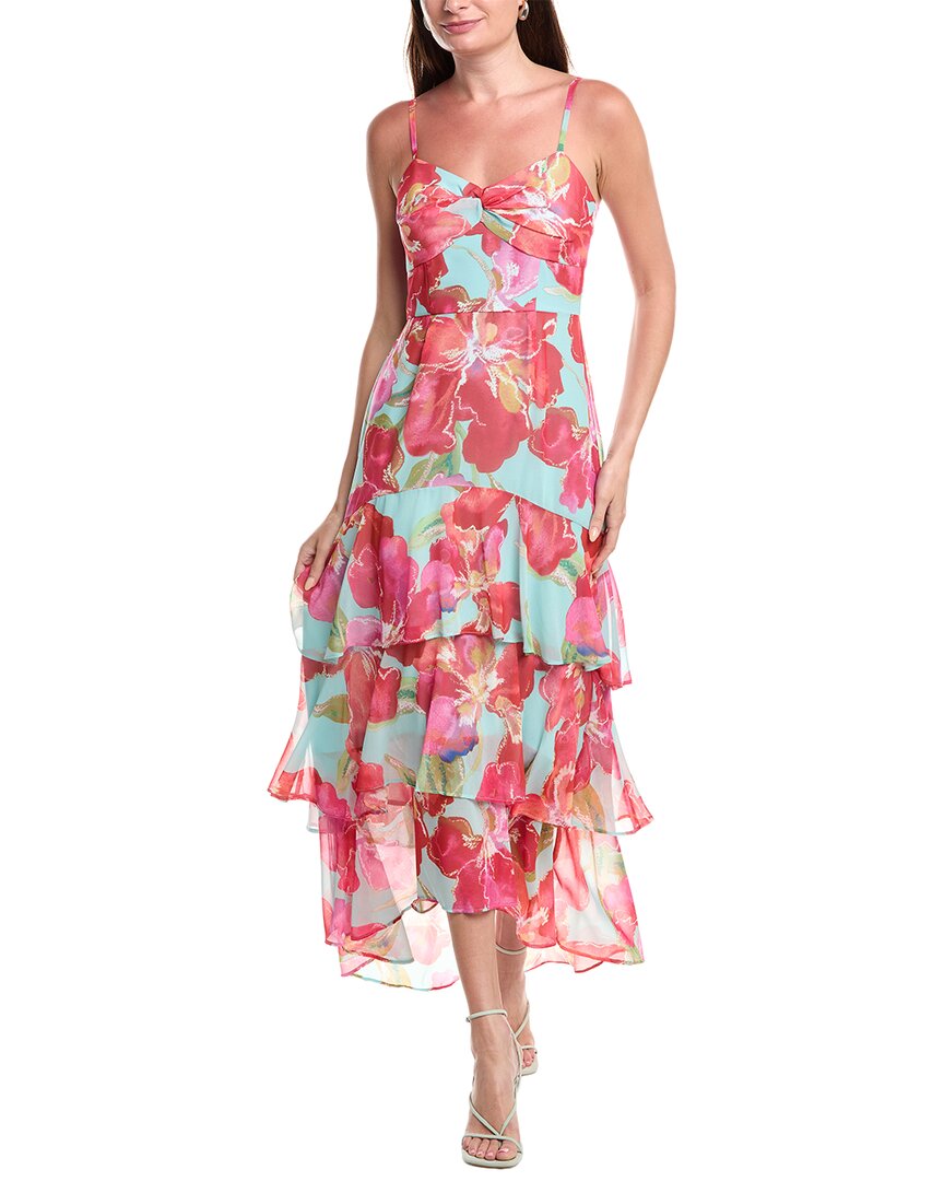 HUTCH HUTCH RUFFLE MAXI DRESS