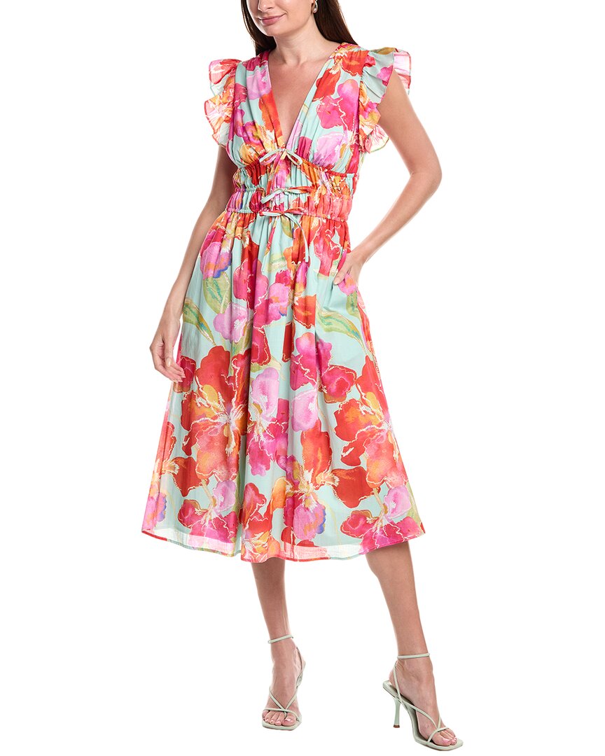 HUTCH HUTCH OLYMPIA MIDI DRESS