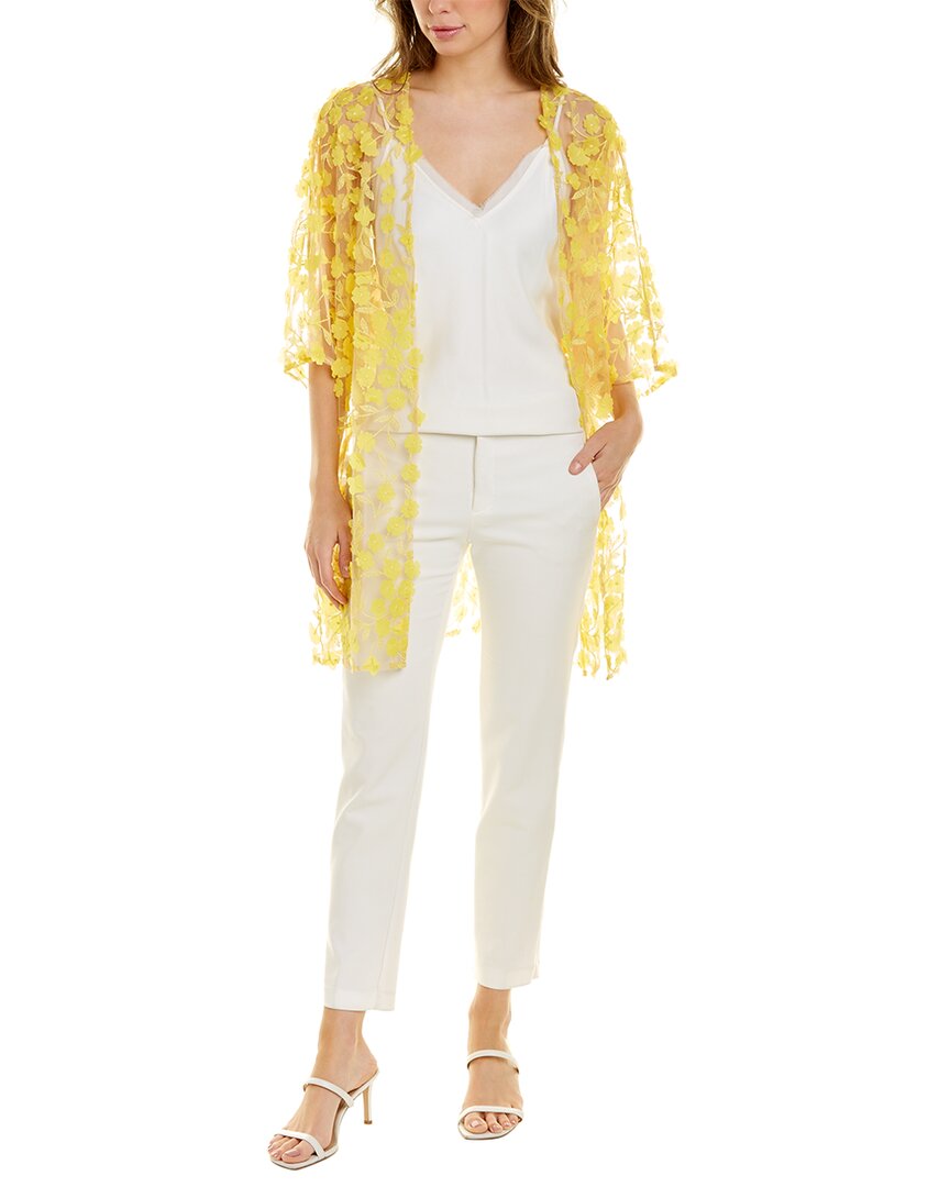 Anne klein embroidered cardigan hotsell