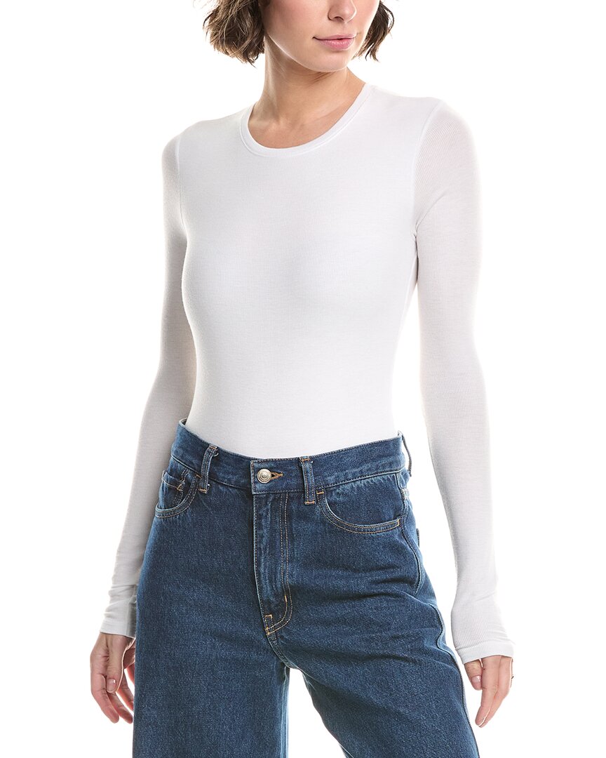 Atm Anthony Thomas Melillo Bodysuit In White