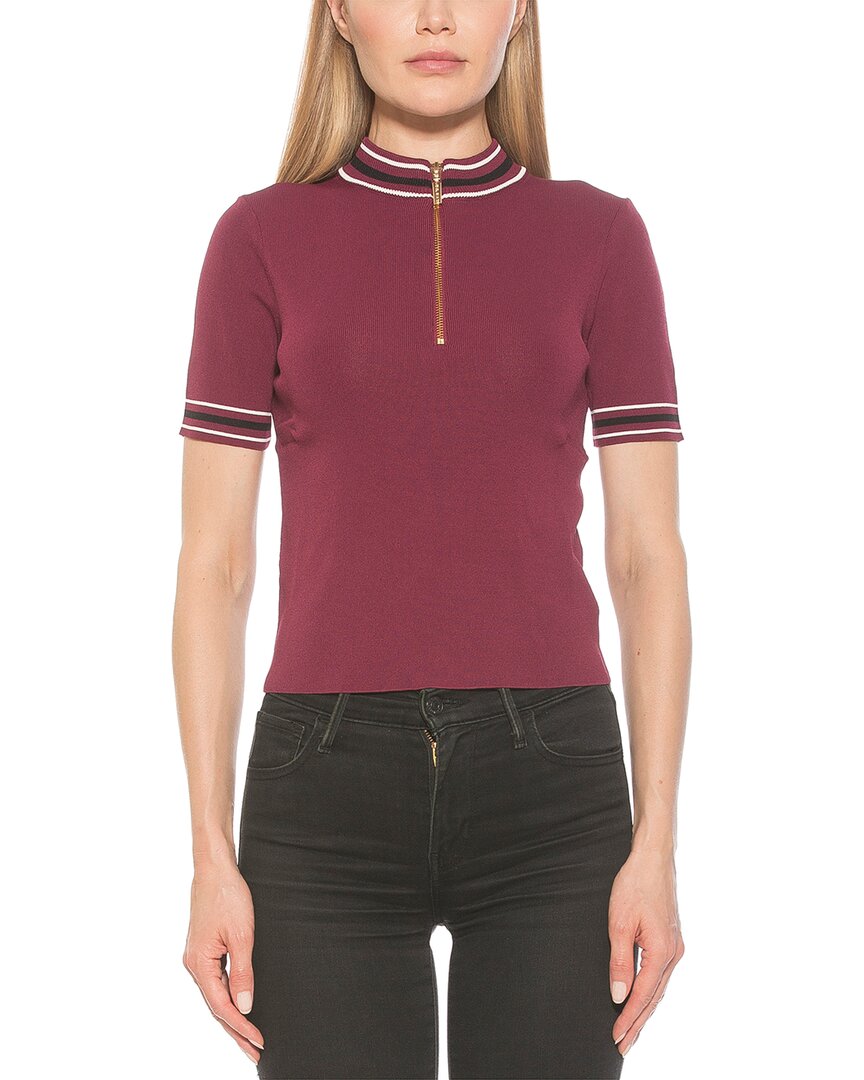 Alexia Admor Phoebe Short Sleeve Turtle Neck Sweater