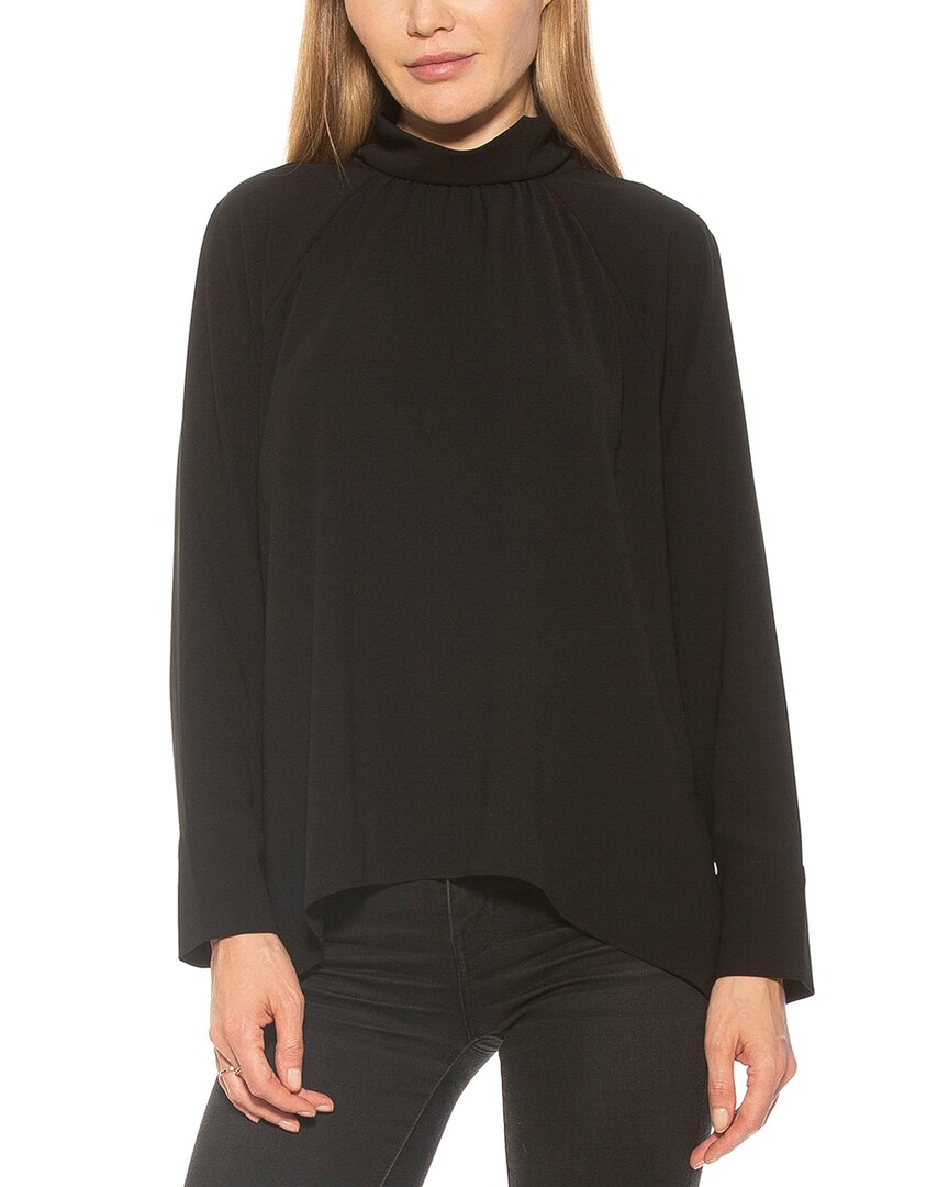 Alexia Admor Danielle Draped Blouse