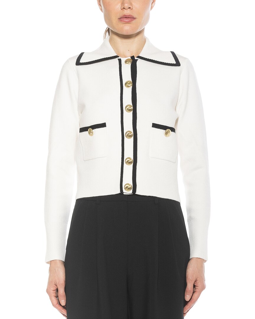 Alexia Admor Mari Tipped Sweater Jacket