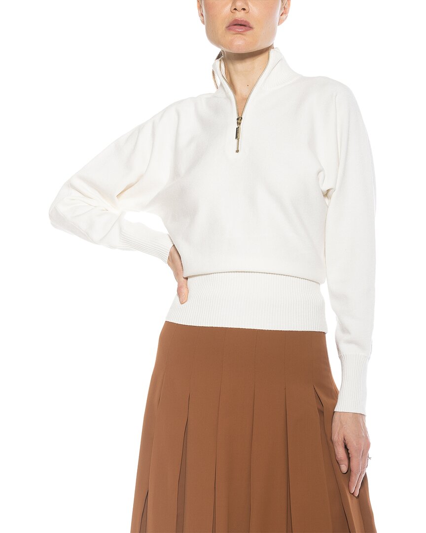 Alexia Admor Niko Quarter Zip Sweater