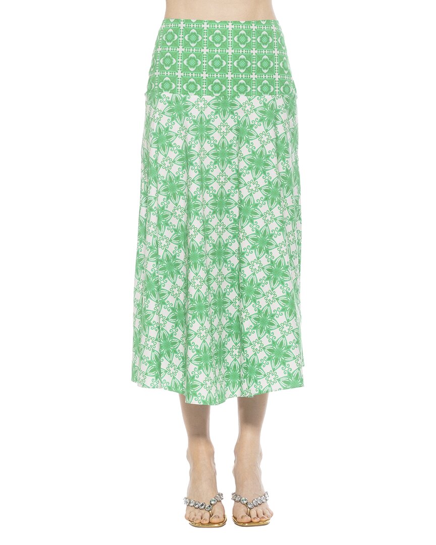 Alexia Admor Hadley Stretch Cotton Midi Skirt