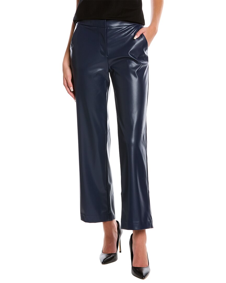 Alexia Admor Fitted Wide Leg Pant In Blue