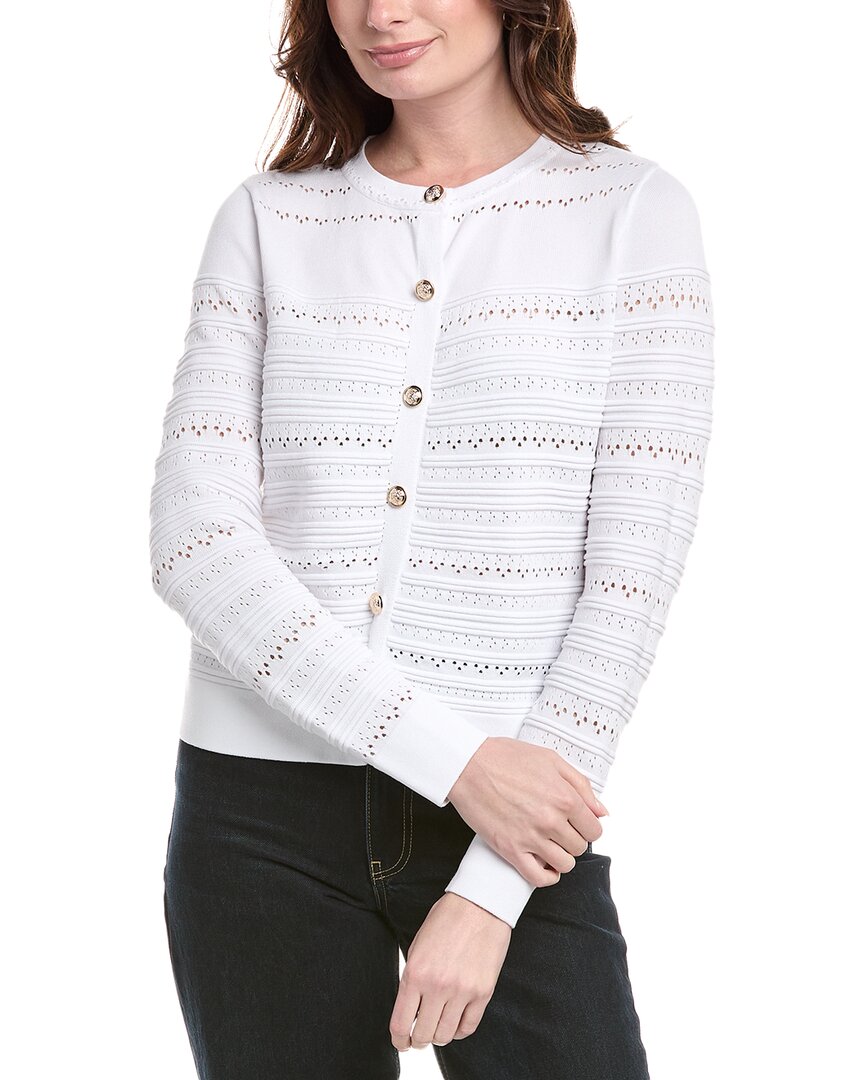 Nanette Lepore Nanette Cardigan In White